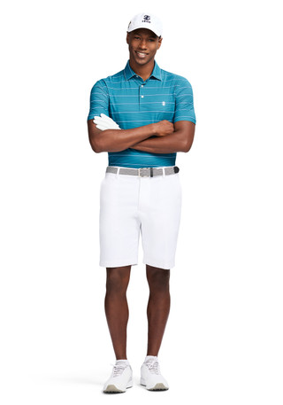 Thumbnail 4: IZOD IZOD Men's Repeat Geo Print Golf Polo 