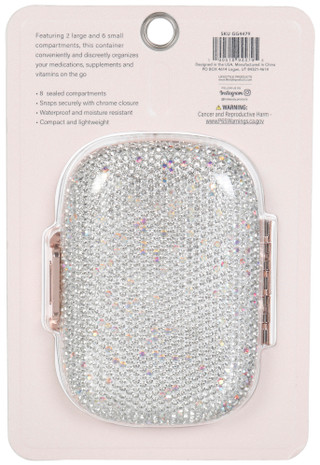 Thumbnail 2: Glitz & Glam Glitz & Glam Travel Pill Box 
