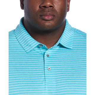Thumbnail 3: PGA TOUR PGA TOUR Big & Tall  Mens Short Sleeve Striped Golf Polo 