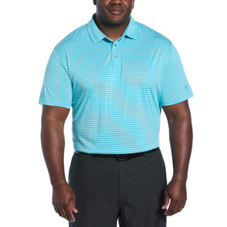 Thumbnail 1: PGA TOUR PGA TOUR Big & Tall  Mens Short Sleeve Striped Golf Polo 