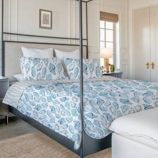 Thumbnail 1: Coastal Home Coastal Home 3 Pc Marcosofresh Seashells Quilt Set 