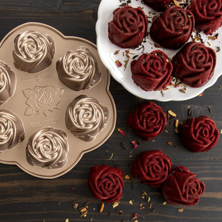 Thumbnail 3: Nordic Ware Nordic Ware Rose Bud Pan 