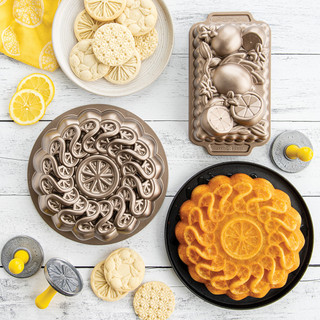 Thumbnail 3: Nordic Ware Nordic Ware Citrus Blossom Loaf Pan 