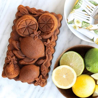 Thumbnail 6: Nordic Ware Nordic Ware Citrus Blossom Loaf Pan 