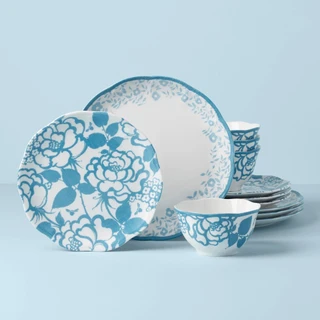Thumbnail 2: Lenox Lenox 12 Pc Butterfly Meadow Dinnerware Set 
