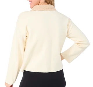 Thumbnail 2: Nanette Lepore Nanette Lepore Womens Long Sleeve Shirling Knit Sweater 