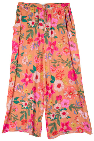 Thumbnail 1: O'Neill O'Neill Juniors Floral Print Wide Leg Pants 
