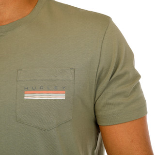 Thumbnail 4: Hurley Hurley Mens Short Sleeve Sunset Graphic Tee Shirt 