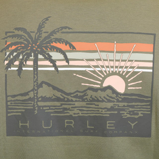 Thumbnail 5: Hurley Hurley Mens Short Sleeve Sunset Graphic Tee Shirt 