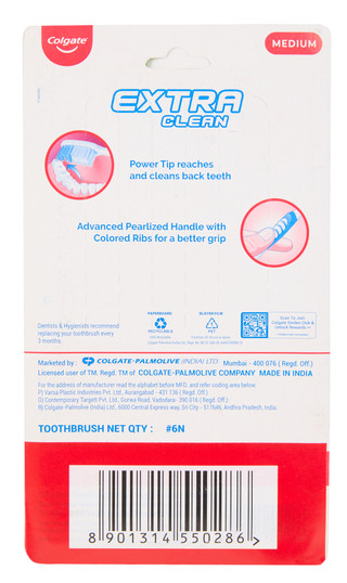 Thumbnail 2: COLGATE 6 Pk Medium Toothbrushes 