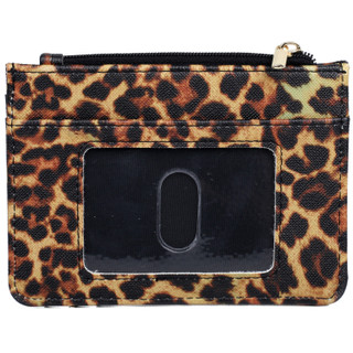 Thumbnail 2: BUXTON Buxton Pebble Vegan Leather Leopard Slot Coin Case 