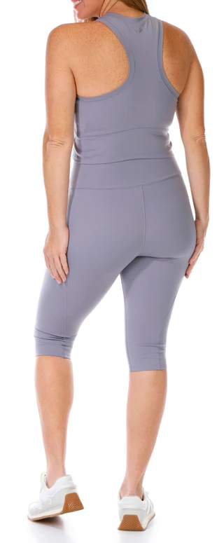 Thumbnail 2: HARMONY & BALANCE Harmony & Balance Womens Active 2 Pc Tank Leggings Set 