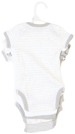 Thumbnail 2: Burt's Bees Burt's Bees Baby Boy 5 Bee Essentials Short Sleeve Bodysuits 