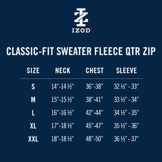 Thumbnail 8: IZOD IZOD Men's Performance Fleece 1/4 Zipper 