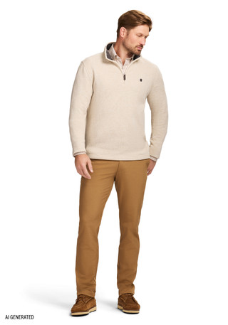 Thumbnail 4: IZOD IZOD Men's Performance Fleece 1/4 Zipper 