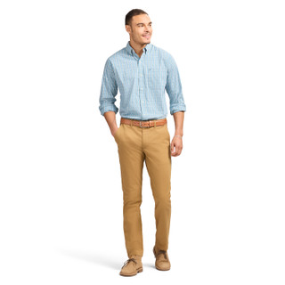 Thumbnail 10: IZOD IZOD Men's Performance  Plaid Button Down Shirt 