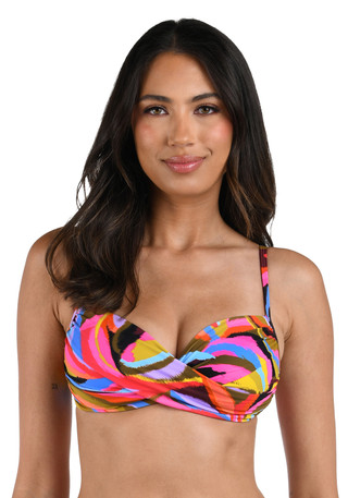 Thumbnail 1: La Blanca La Blanca Womens Tropic Waves Swim Top 