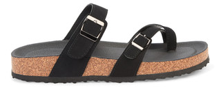 Thumbnail 3: Forever Women's Berk Footbed Sandals 