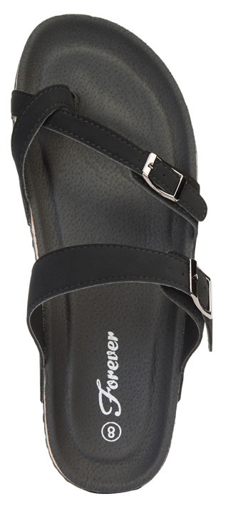 Thumbnail 5: Forever Women's Berk Footbed Sandals 