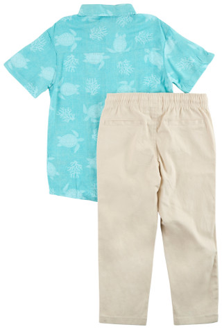 Thumbnail 2: TOMMY BAHAMA Tommy Bahama Little Boys 2 Pc Pants Set 