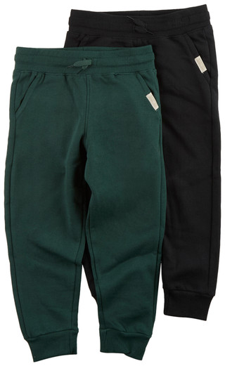 Thumbnail 1: Weatherproof Weatherproof Little Boys 2 Pk Fleece Jogger Pants 