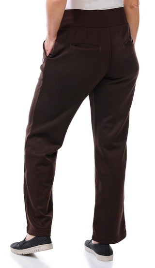 Thumbnail 4: APANA Apana Womens Active Scuba Pin Tuck Pants 