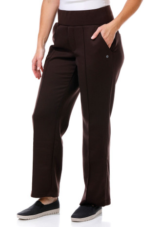 Thumbnail 3: APANA Apana Womens Active Scuba Pin Tuck Pants 