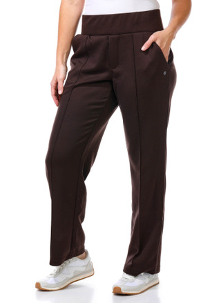 Thumbnail 1: APANA Apana Womens Active Scuba Pin Tuck Pants 