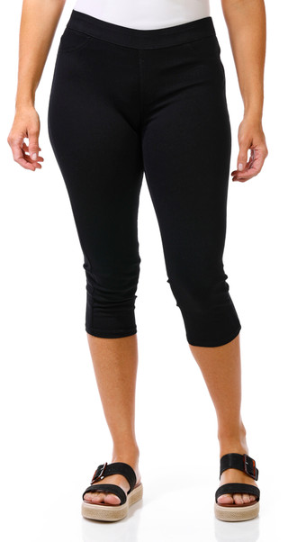 Thumbnail 1: Zac & Rachel Zac & Rachel Petite Ultra Stretch Jean Crop Capris 