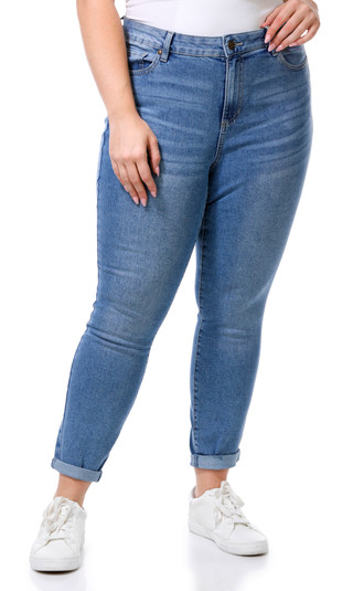 Thumbnail 6: D. Jeans D. Jeans Plus Baby Roll Skinny Jeans 