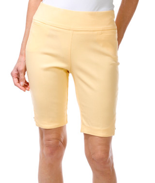 Thumbnail 1: Coral Bay Coral Bay Petite Pull On Bow Hem Bermuda Shorts 