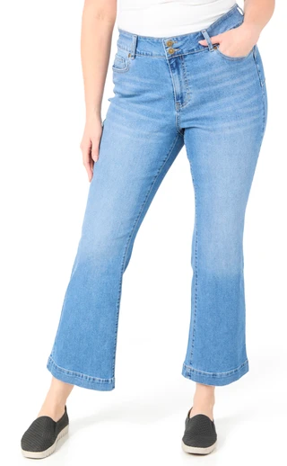 Thumbnail 1: D. Jeans D. Jeans Plus Sculpting Slim Bootcut Jeans 