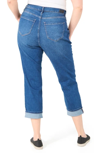 Thumbnail 2: Nicole Miller Nicole Miller Plus High Rise Slim Ankle Jeans 
