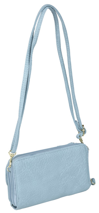 Thumbnail 2: Bueno Bueno Crossbody Wristlet Woven Flap Bag 