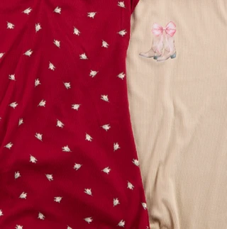 Thumbnail 3: No Comment No Comment Big Girls 2 Pc Long Sleeve Mini Dress Set 