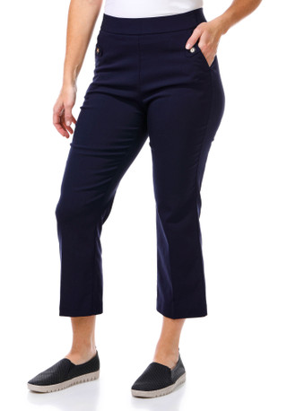 Thumbnail 1: Counterparts Counterparts Womens 25 in Button Tab Kick Flare Pants 