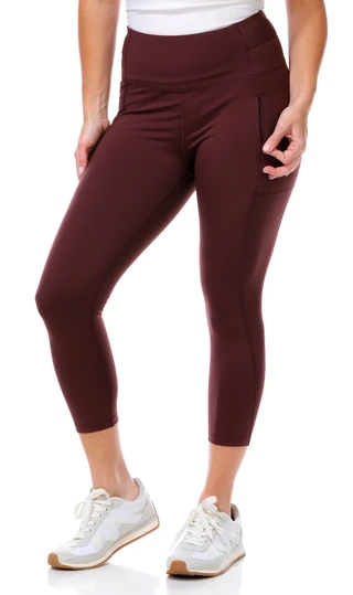 Thumbnail 1: Layer 8 Layer 8 Womens Stash Dash Capri Leggings 