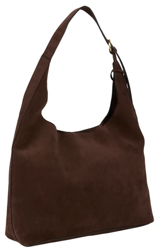 Thumbnail 2: BCBGeneration BCBGeneration Suede Satchel Hobo Bag 