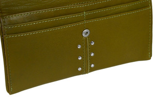 Thumbnail 2: American Leather Co American Leather Co. Mittie Leather Bifold Wallet 