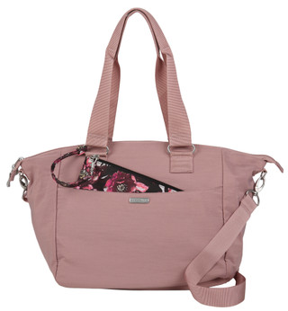 Thumbnail 1: BAGGALLINI Solid Tote Bag with Removable Pouch 