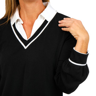 Thumbnail 2: BLACK/IVORY