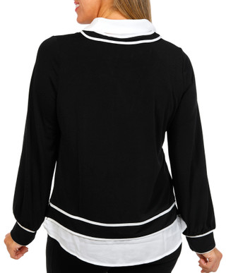 Thumbnail 3: BLACK/IVORY