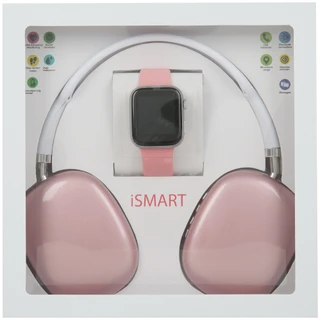 Thumbnail 1: Ismart iSMART Bluetooth Wireless Headphone & Smart Watch 