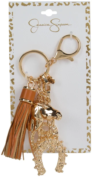 Thumbnail 2: Jessica Simpson Jessica Simpson Gold Western Bag Charm 