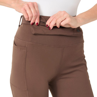 Thumbnail 3: BodyGo Trail by Bodygo Womens Active Belt Bag Flare Leggings 