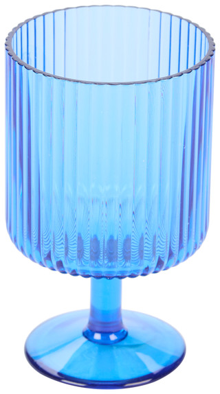 Thumbnail 2: Tarhong Tarhong 15 oz  Mesa Colbalt Blue Stacking Wine Goblet 