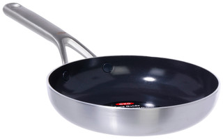 Thumbnail 2: OXO OXO 8 in Tri-Ply Stainless Mira Ceramic Nonstick Fry Pan 