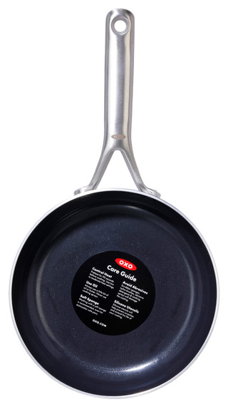 Thumbnail 5: OXO OXO 8 in Tri-Ply Stainless Mira Ceramic Nonstick Fry Pan 
