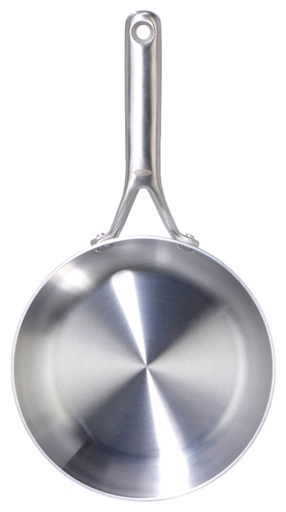 Thumbnail 2: OXO OXO 8 in Tri-Ply Stainless Mira Open Fry Pan 