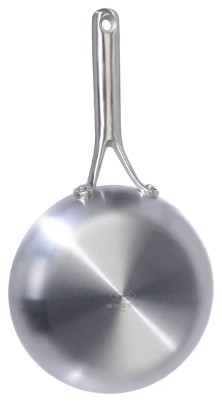 Thumbnail 5: OXO OXO 8 in Tri-Ply Stainless Mira Open Fry Pan 